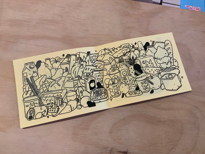 Let’s Eat! zine by Deth P Sun