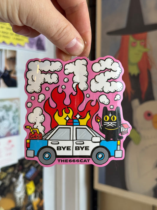 F12 sticker by the 666 Cat