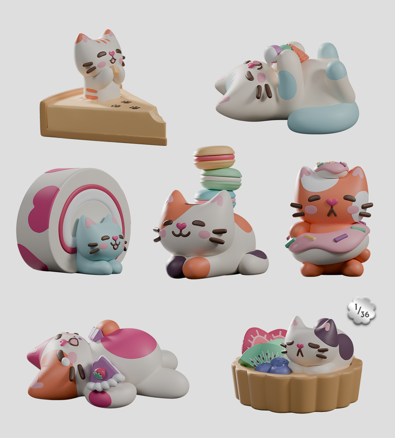 Bake Me A Cat Blind Box
