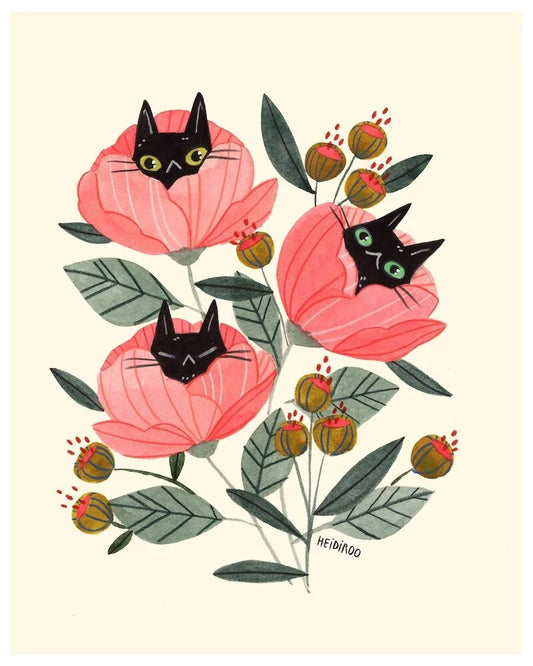 Flower Monsters by Heidi Moreno