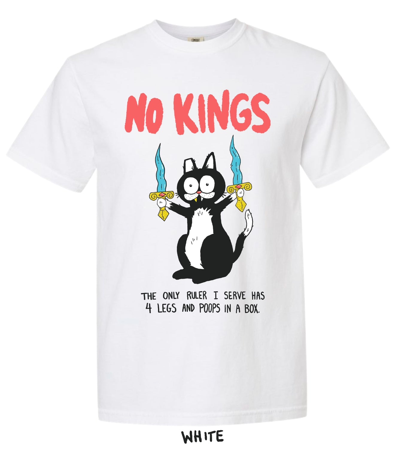 No Kings t-shirt