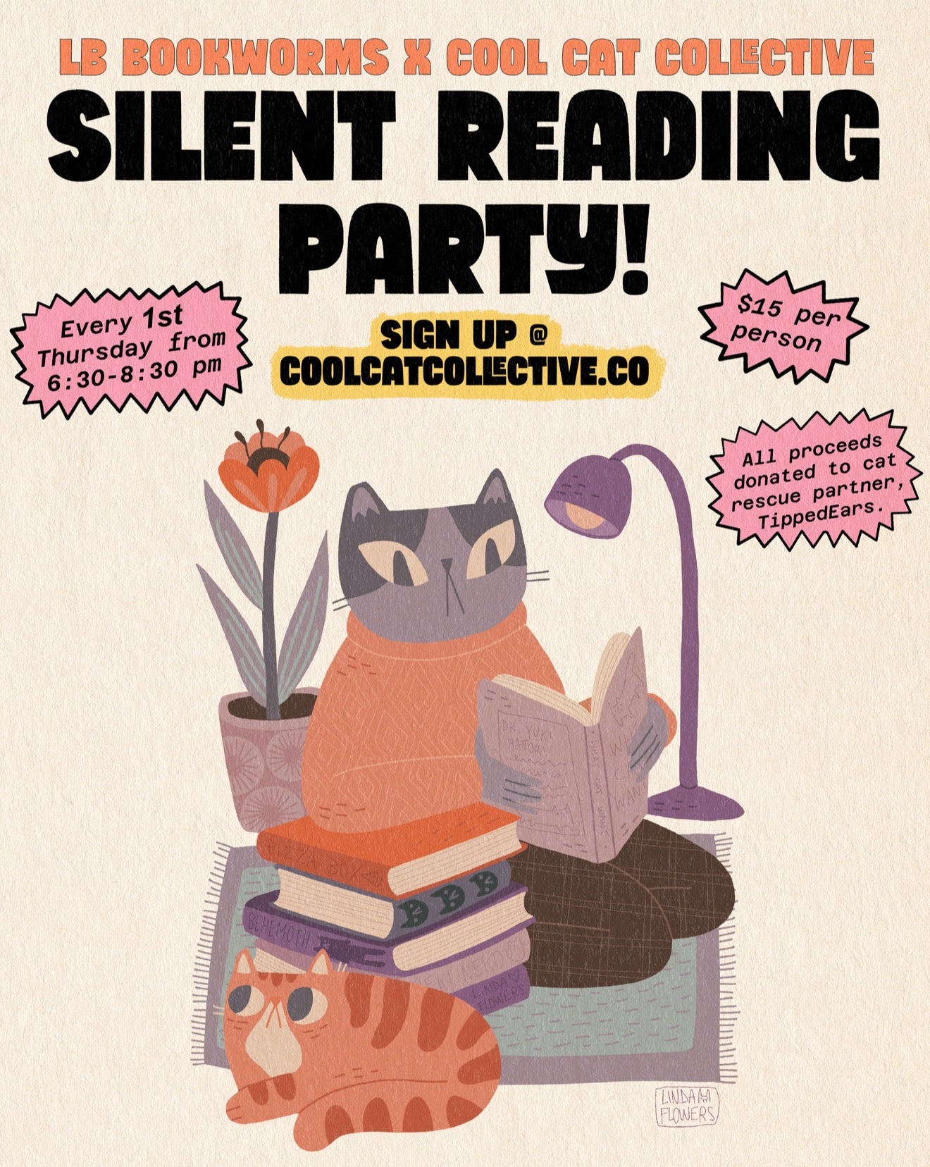 LB Bookworms Silent Reading Party