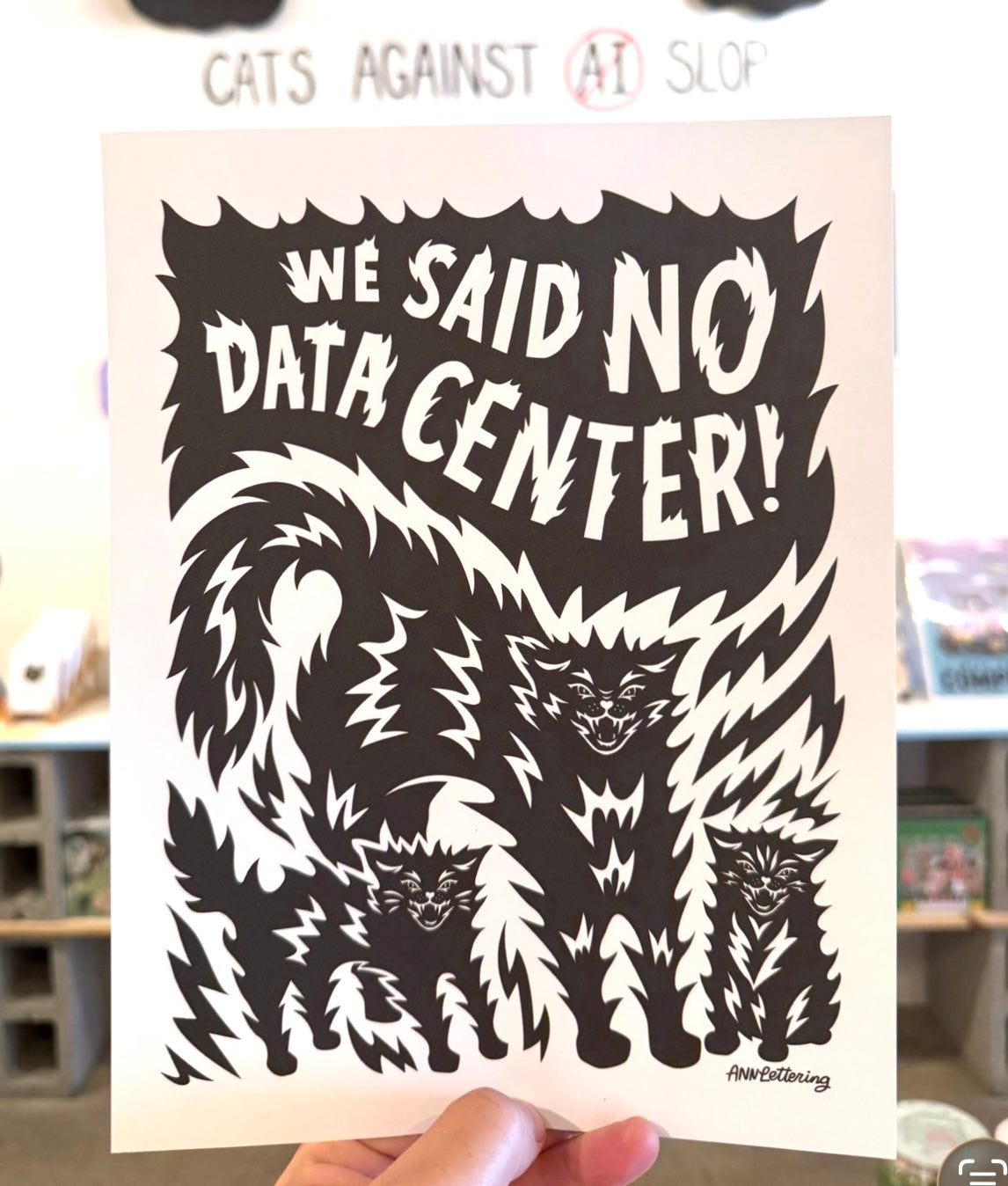 We Said No Data Center by Ann Chen