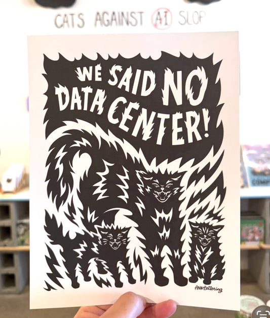 We Said No Data Center by Ann Chen