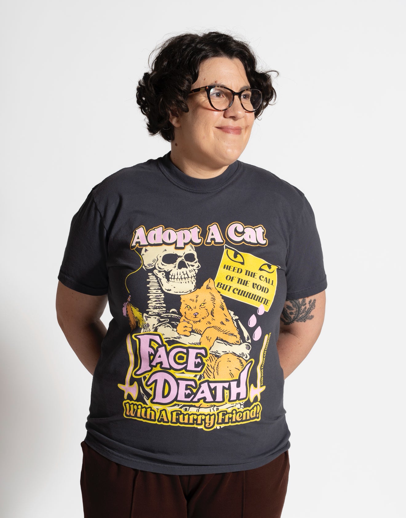 “Adopt A Cat” t-shirt