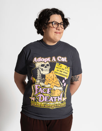 “Adopt A Cat” t-shirt