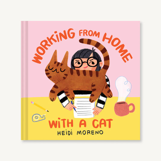 Working From Home With A Cat by Heidi Moreno