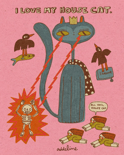 House Cat by Burger Babie