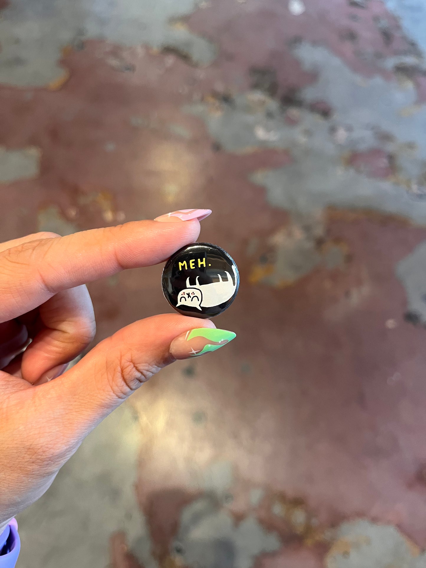 Cattitude 1" Button Box