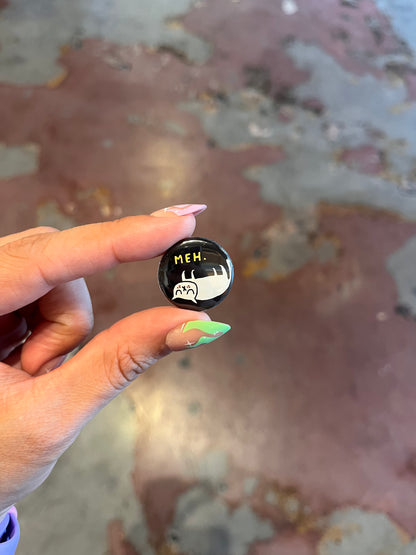 Cattitude 1" Button Box