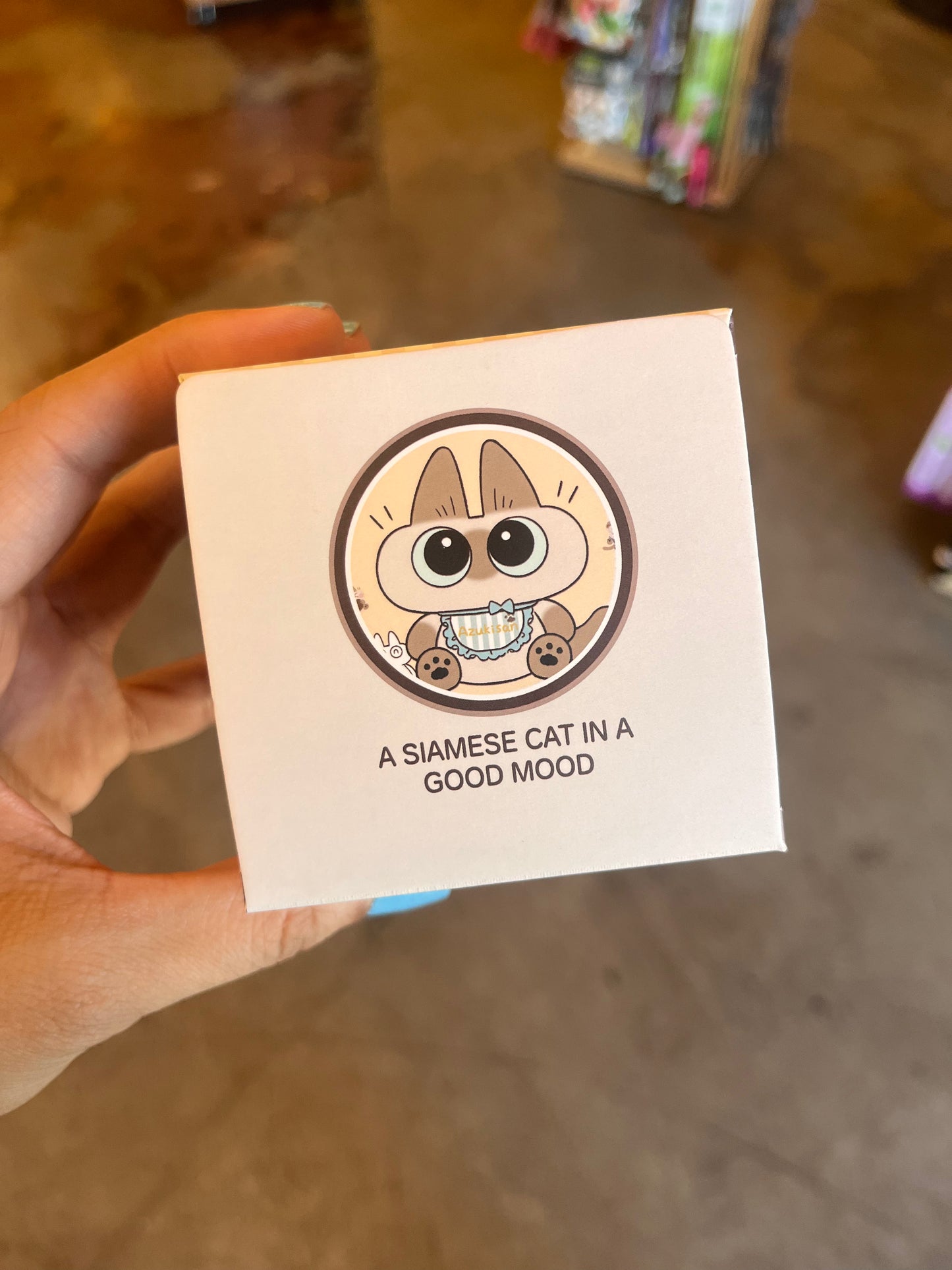 A Siamese Cat In A Good Mood Blind Box