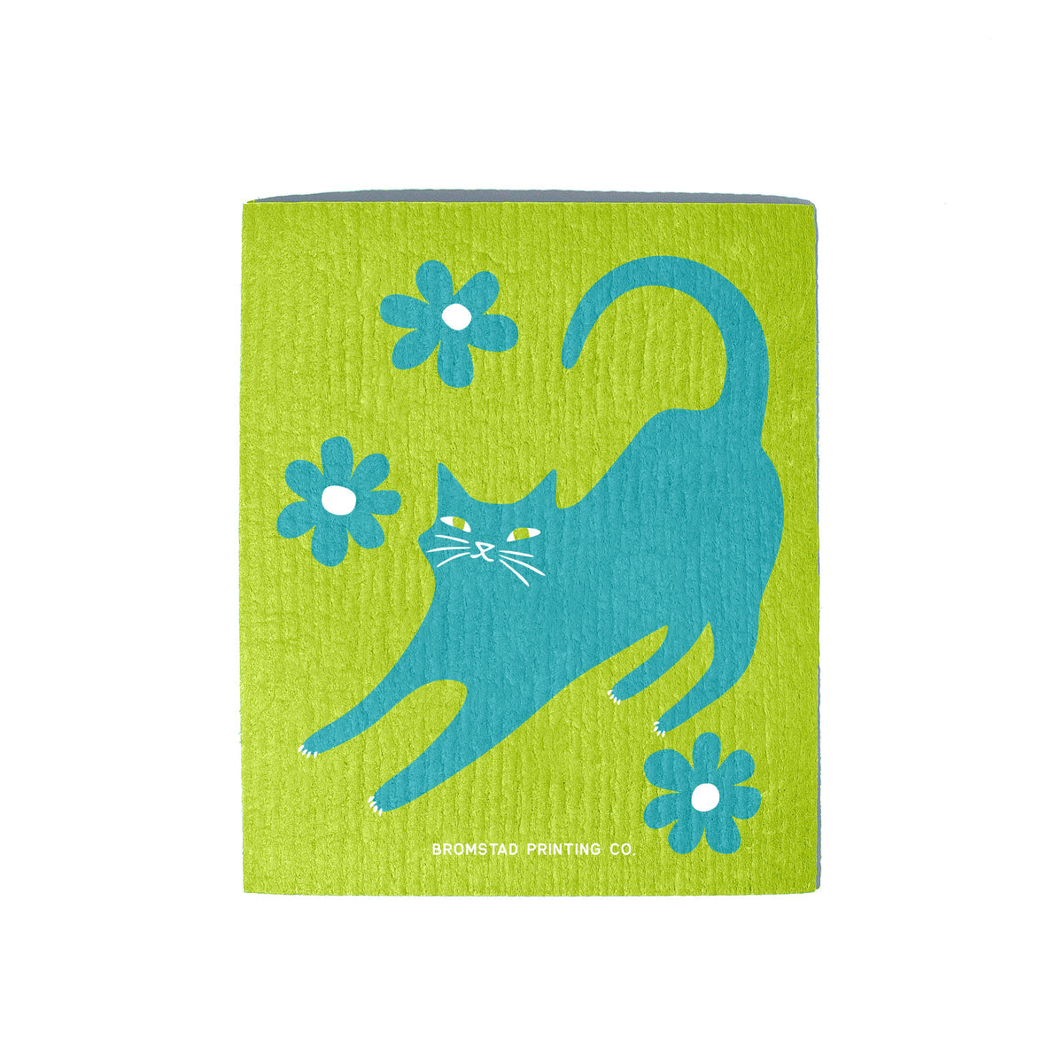 Stretch Cat - Swedish Dishcloth