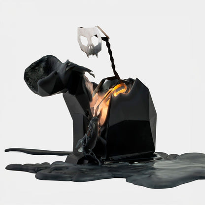 Cat Candle | Hidden Skeleton Inside