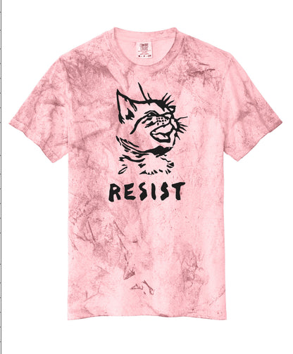“Resist” limited edition “Color Blast” CLAY tee