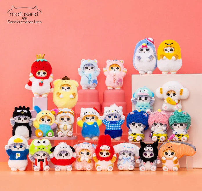 Mofusand x Sanrio Hanging Plush