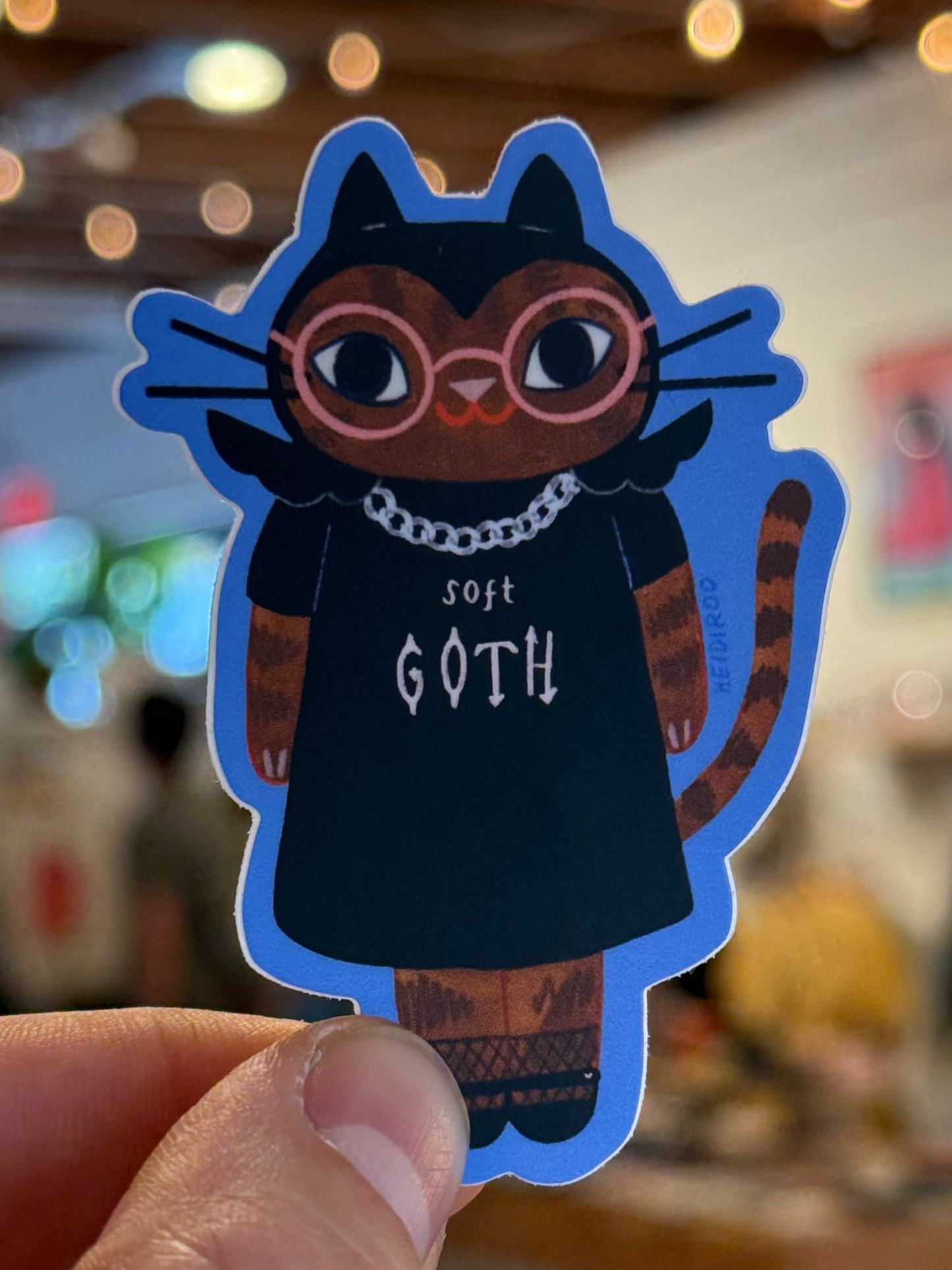 Soft Goth sticker