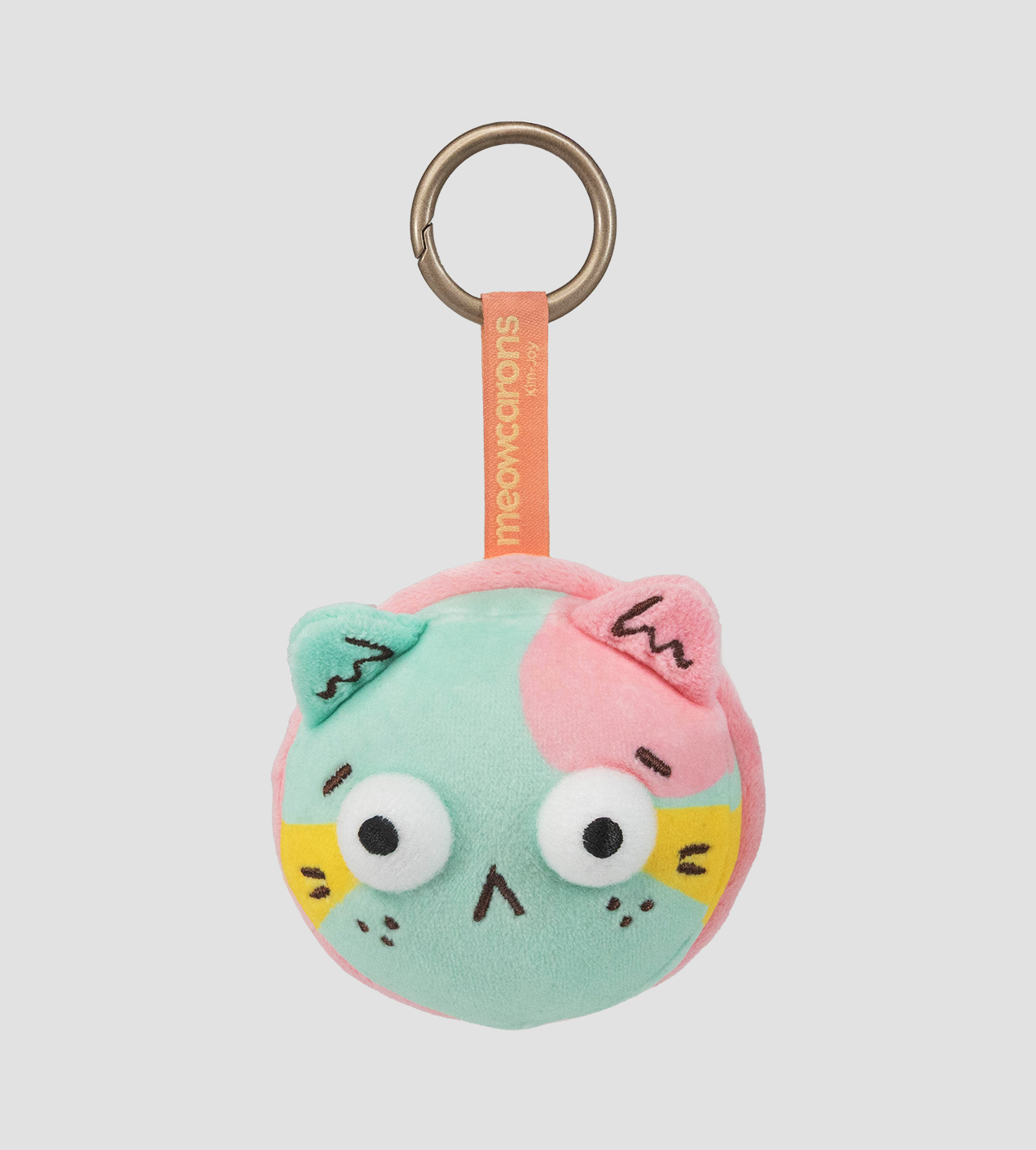Meowcarons Plush Bag Charm - SCARED