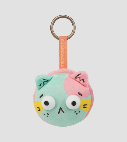 Meowcarons Plush Bag Charm - SCARED