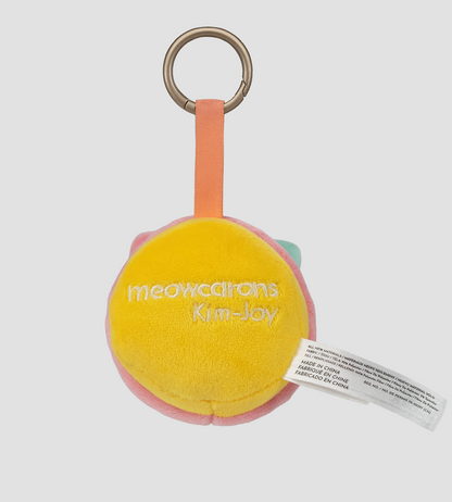 Meowcarons Plush Bag Charm - SCARED