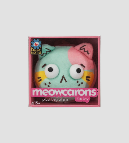 Meowcarons Plush Bag Charm - SCARED
