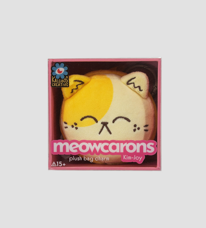 Meowcarons Plush Bag Charm - SMILE