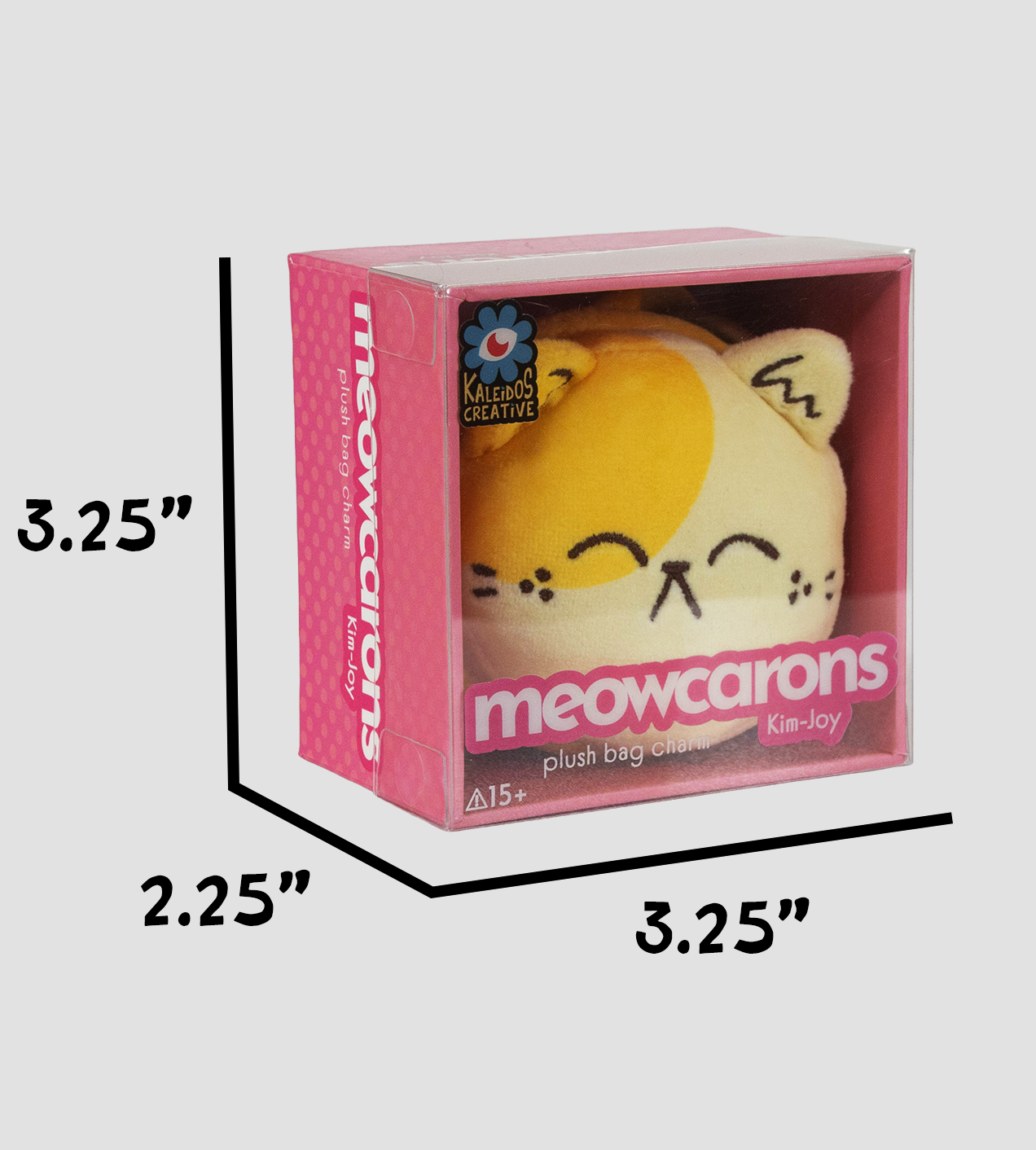 Meowcarons Plush Bag Charm - SMILE