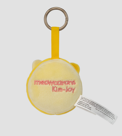 Meowcarons Plush Bag Charm - SMILE