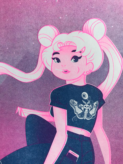 Sailor Moon in LA by Cult Fiction Press