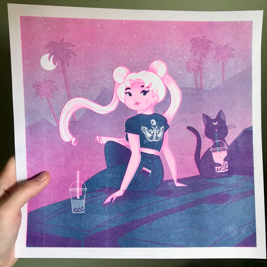 Sailor Moon in LA by Cult Fiction Press