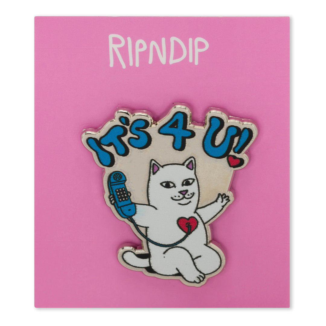It’s 4 U! enamel pin