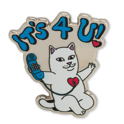 It’s 4 U! enamel pin