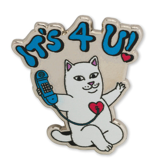 It’s 4 U! enamel pin