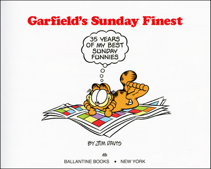 Garfield’s Sunday Finest: 35 Years of My Best Sunday Funnies