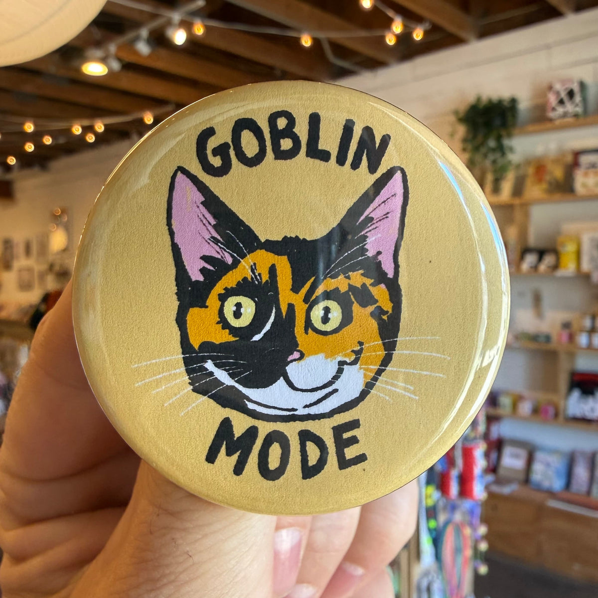 Housemade buttons!