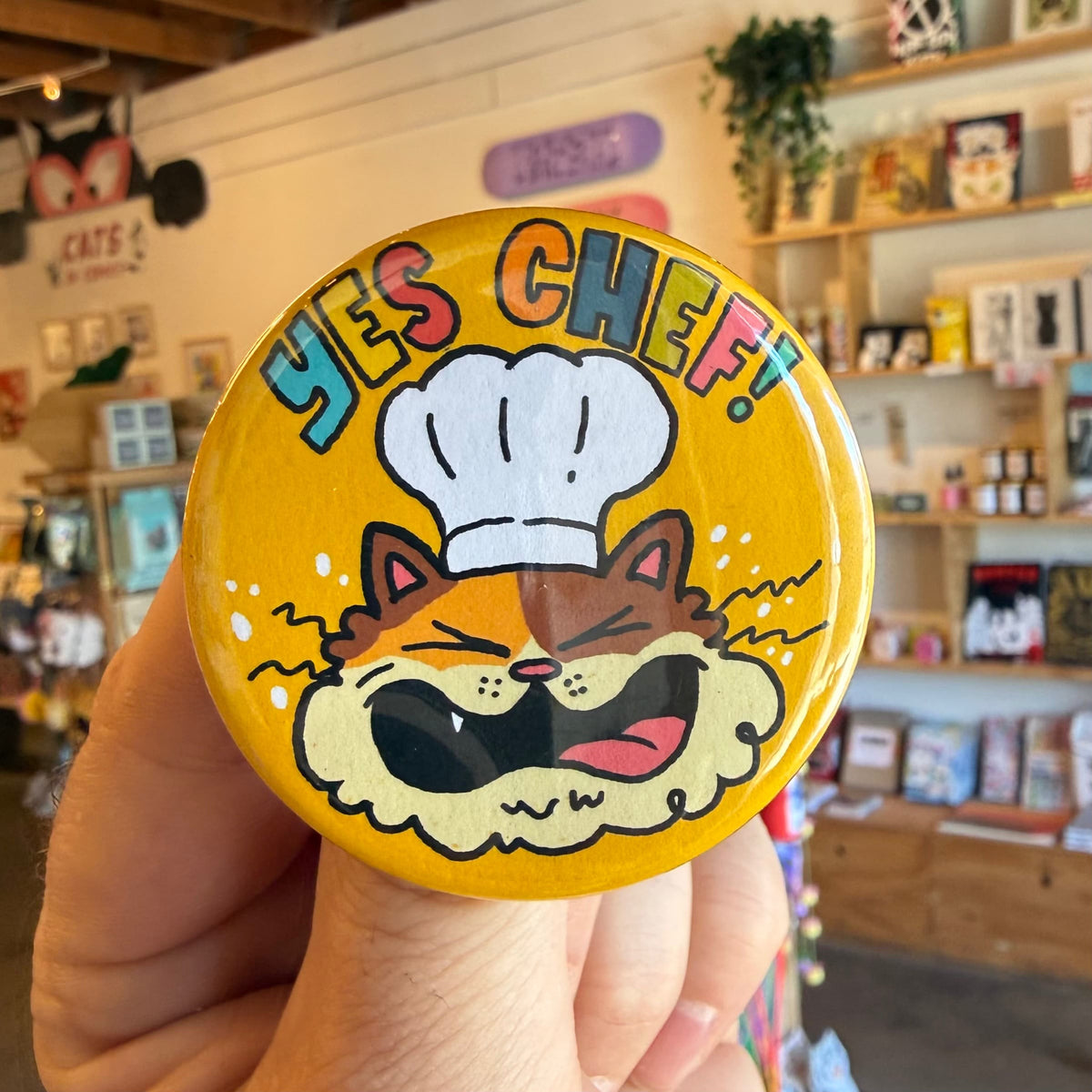 Housemade buttons!