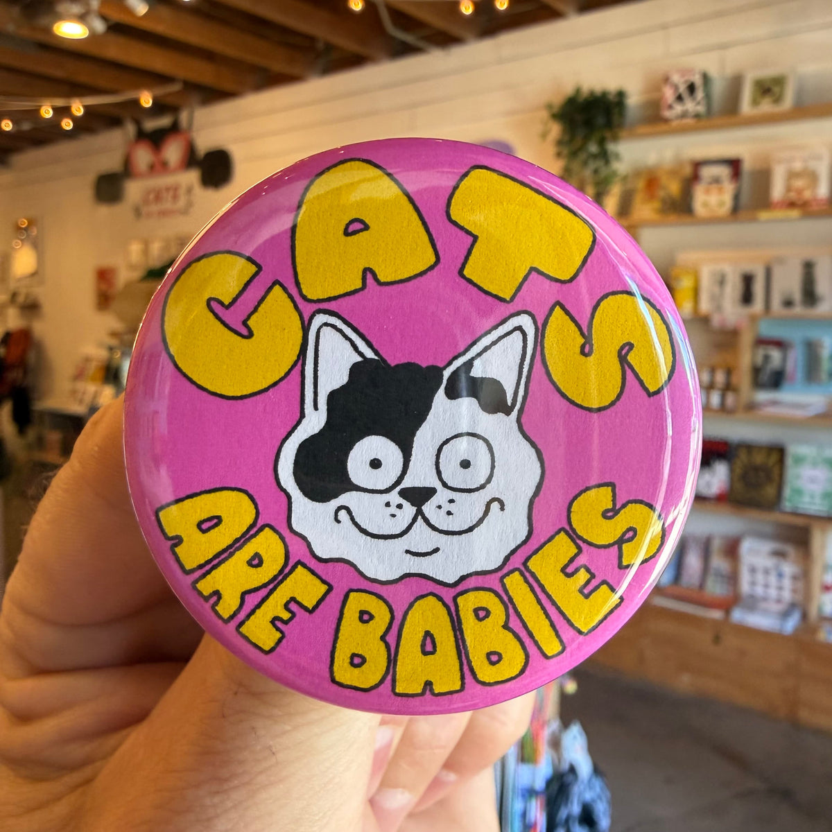 Housemade buttons!