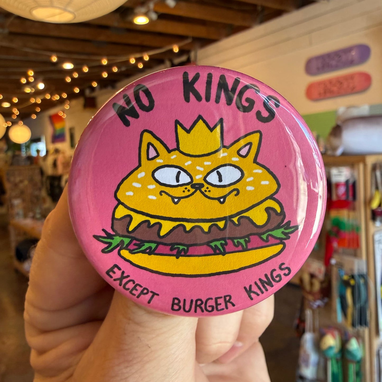 Housemade buttons!