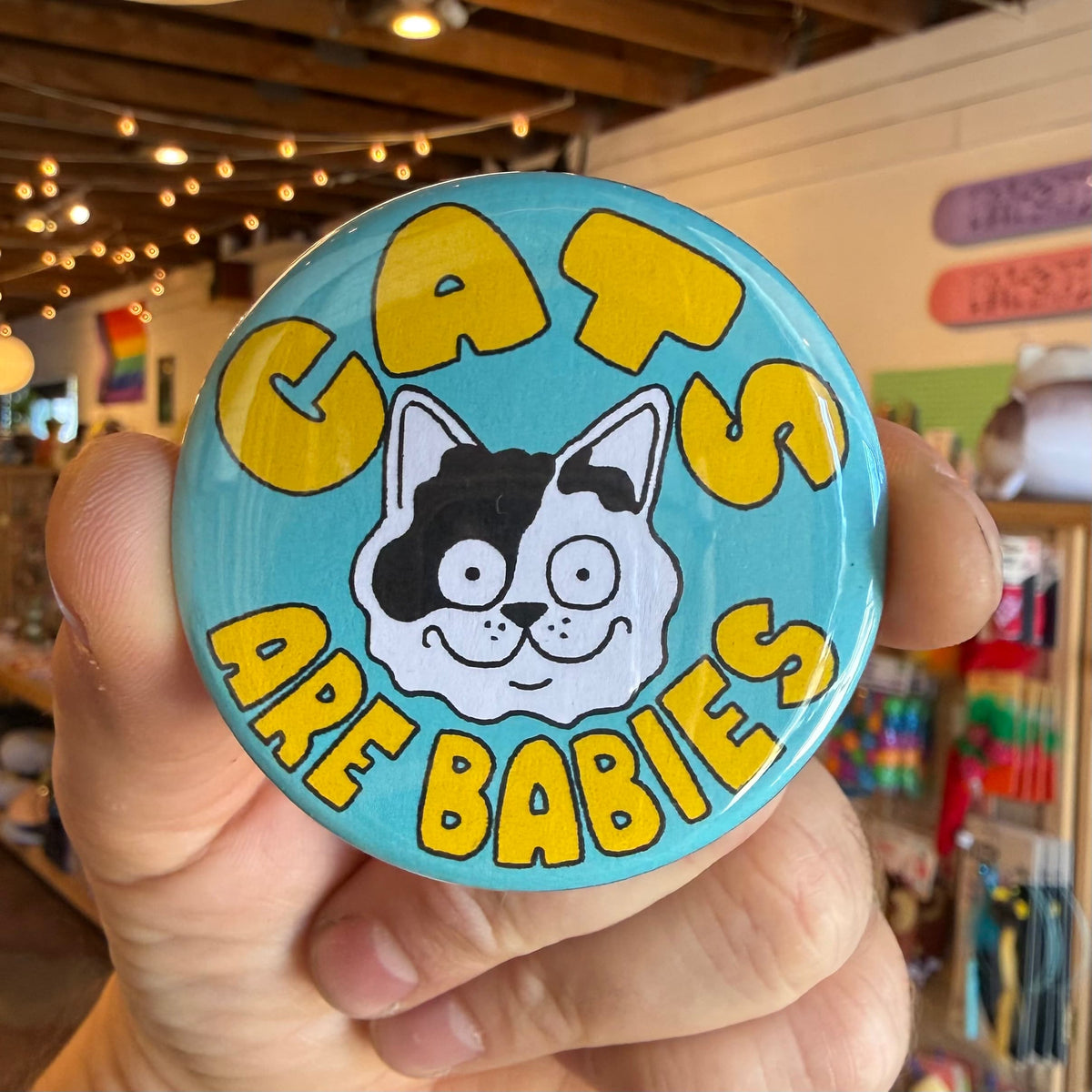 Housemade buttons!