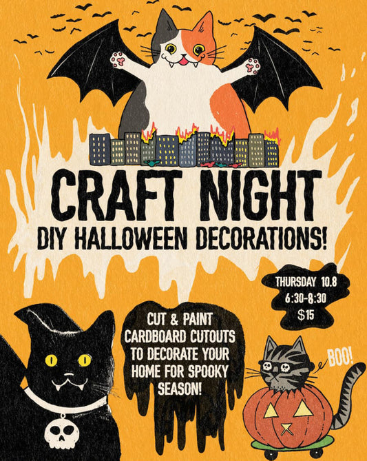 Craft Night: DIY Halloween Decorations 10.8