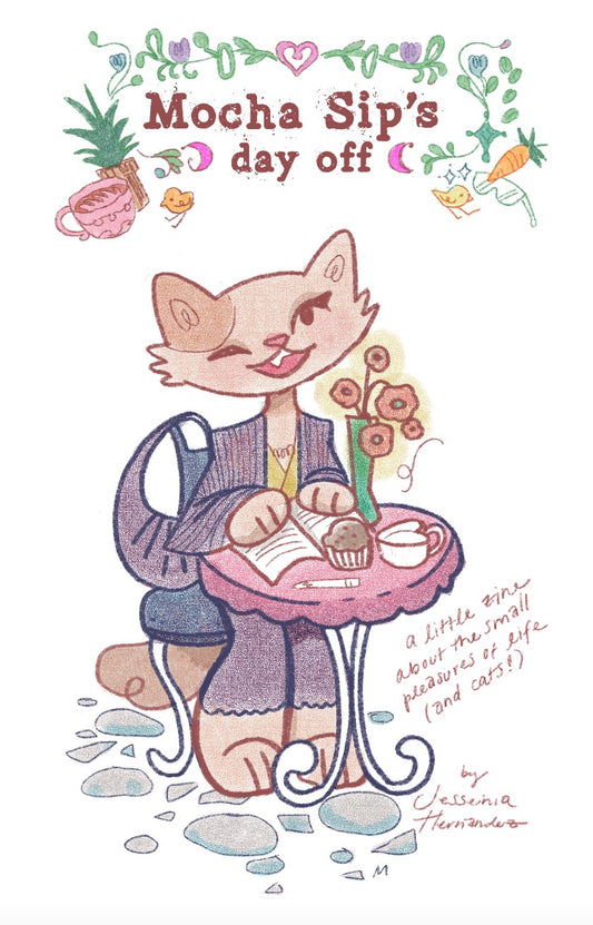 Mocha Sip's Day Off by Jessenia Hernandez