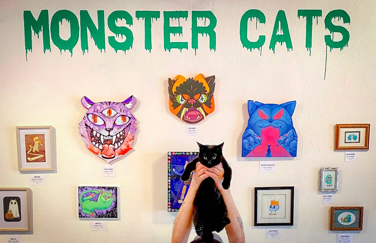 Long Beach Art Scene: Cool Cat Collective launches Monster Cats art show