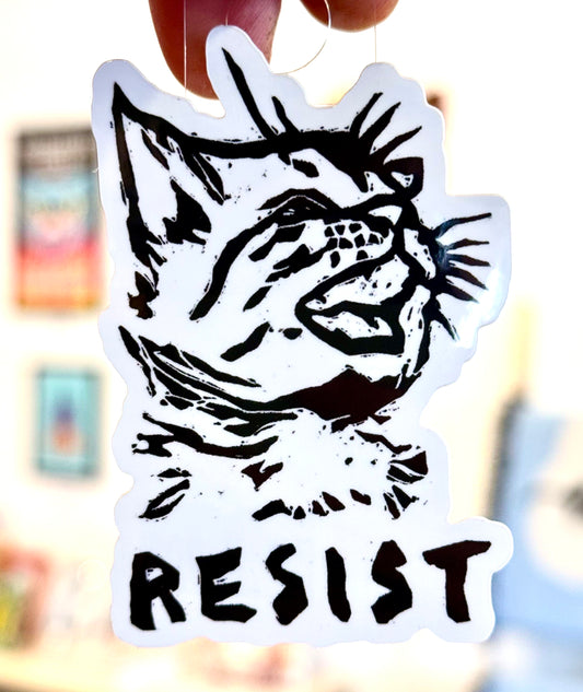 "Resist" sticker