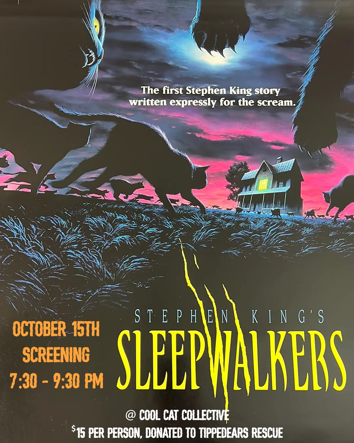 Sleepwalkers screening 10/15