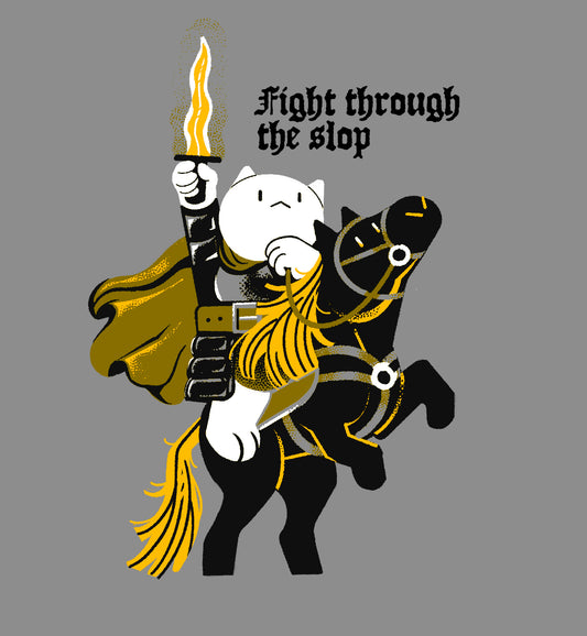 "Fight Through The Slop" by Lucia Sancho