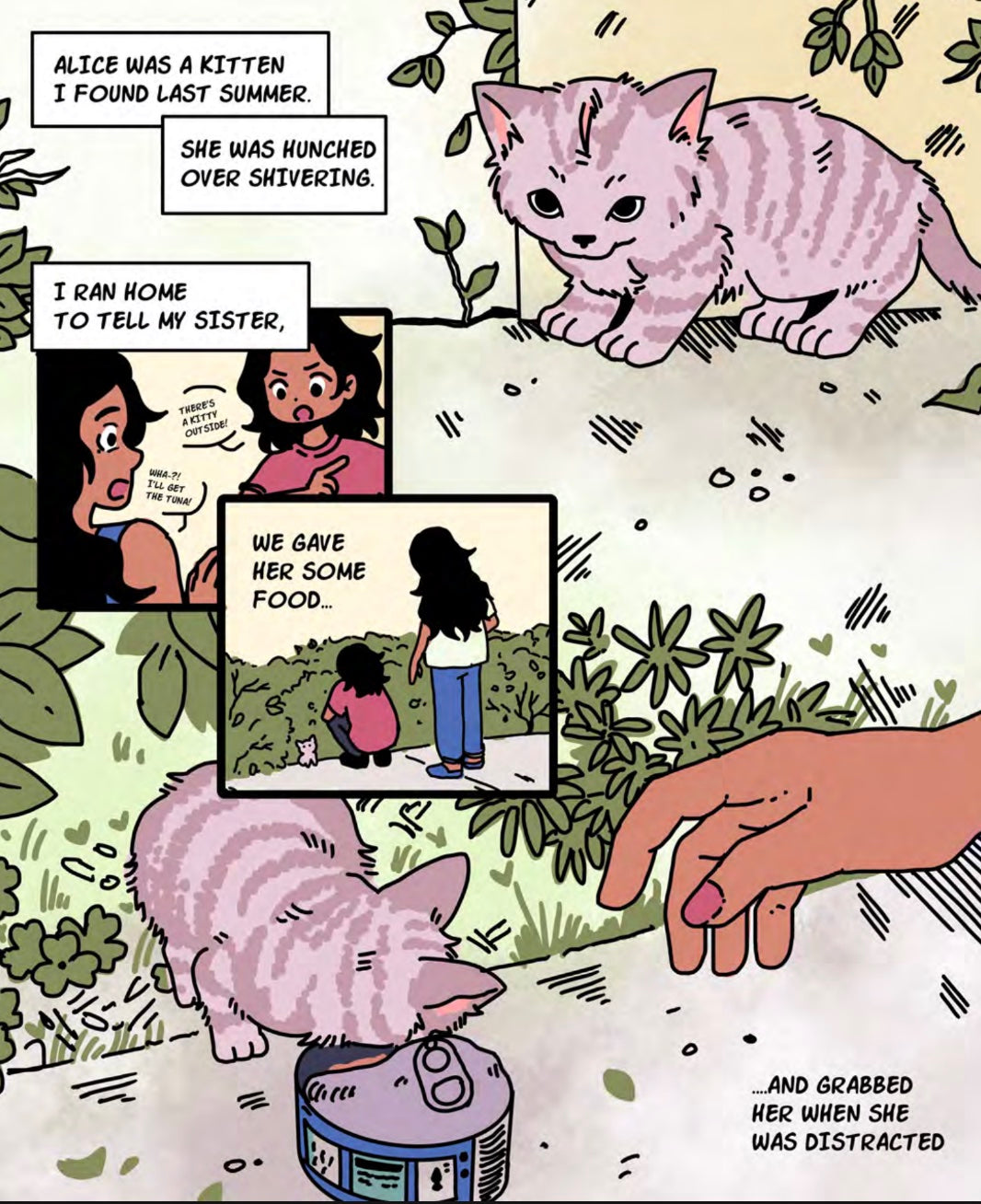 Alice in Wonderland zine
