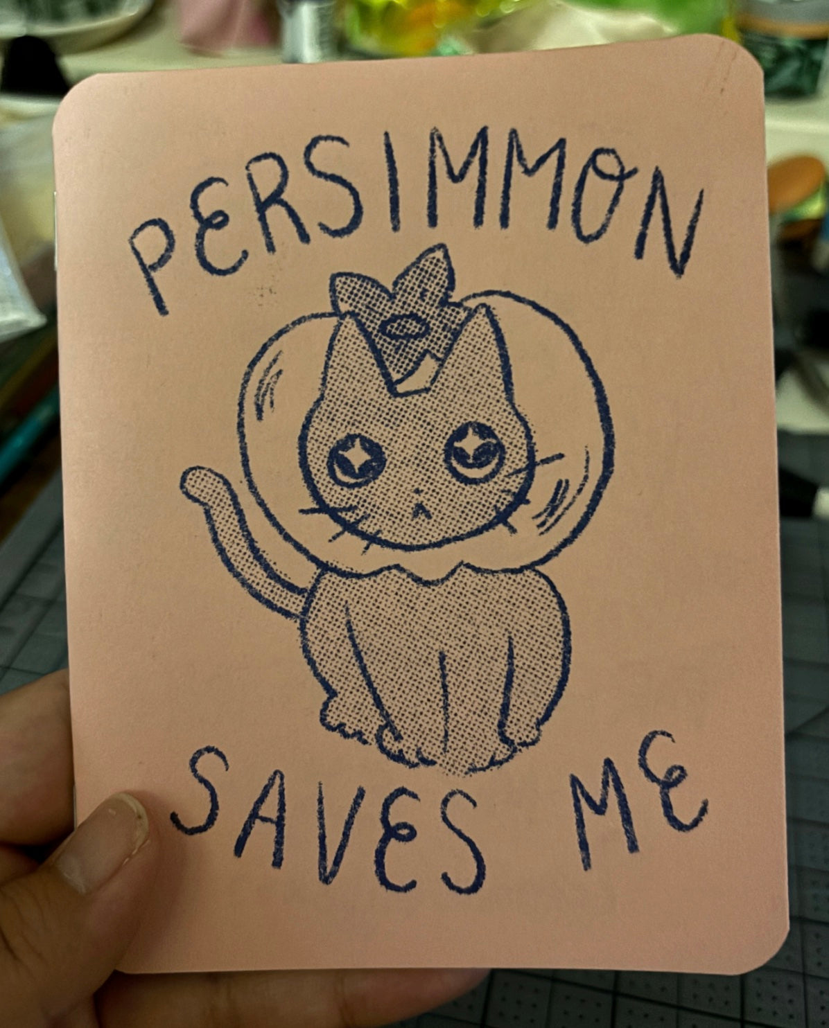 Persimmon Saves Me zine