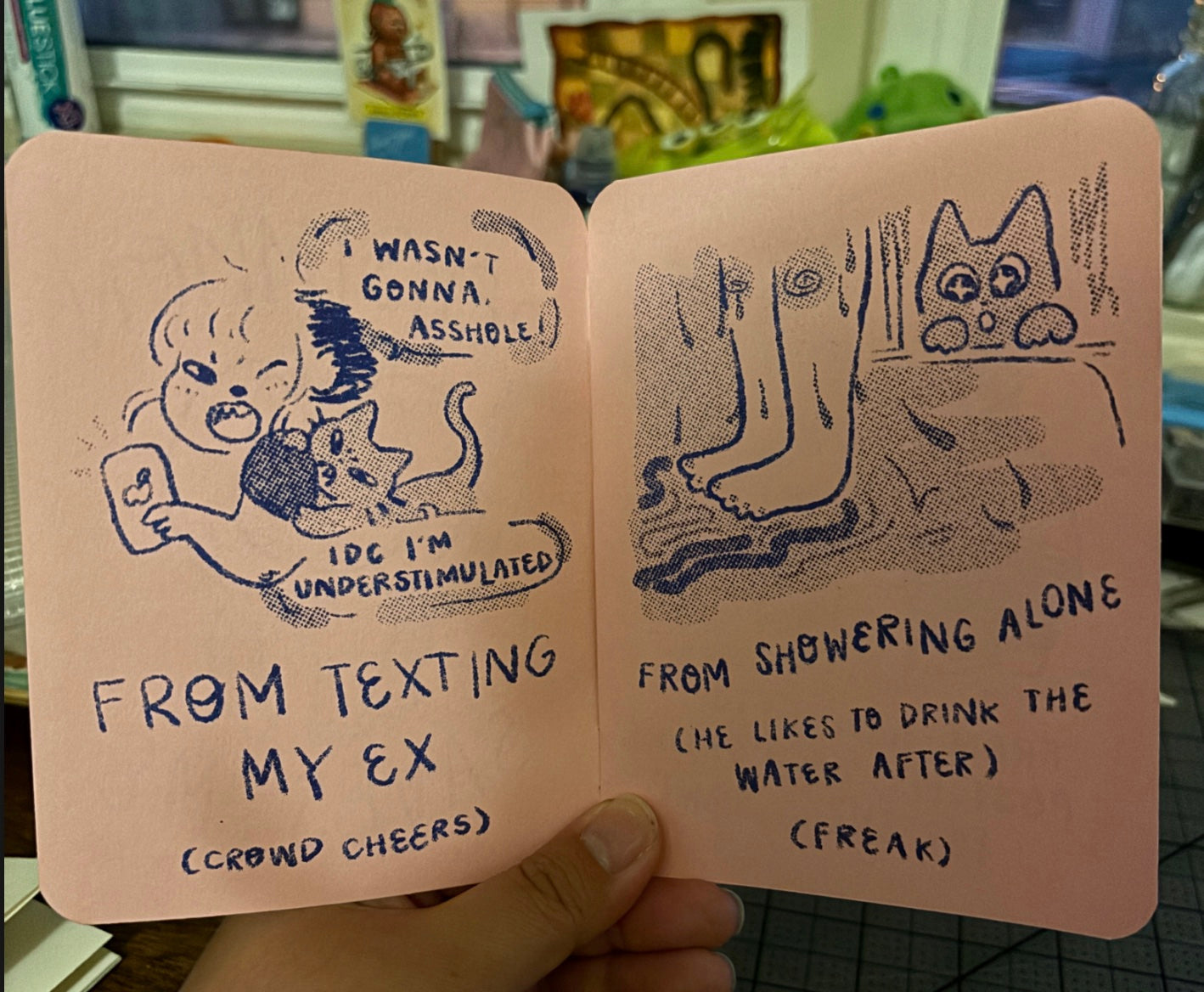 Persimmon Saves Me zine