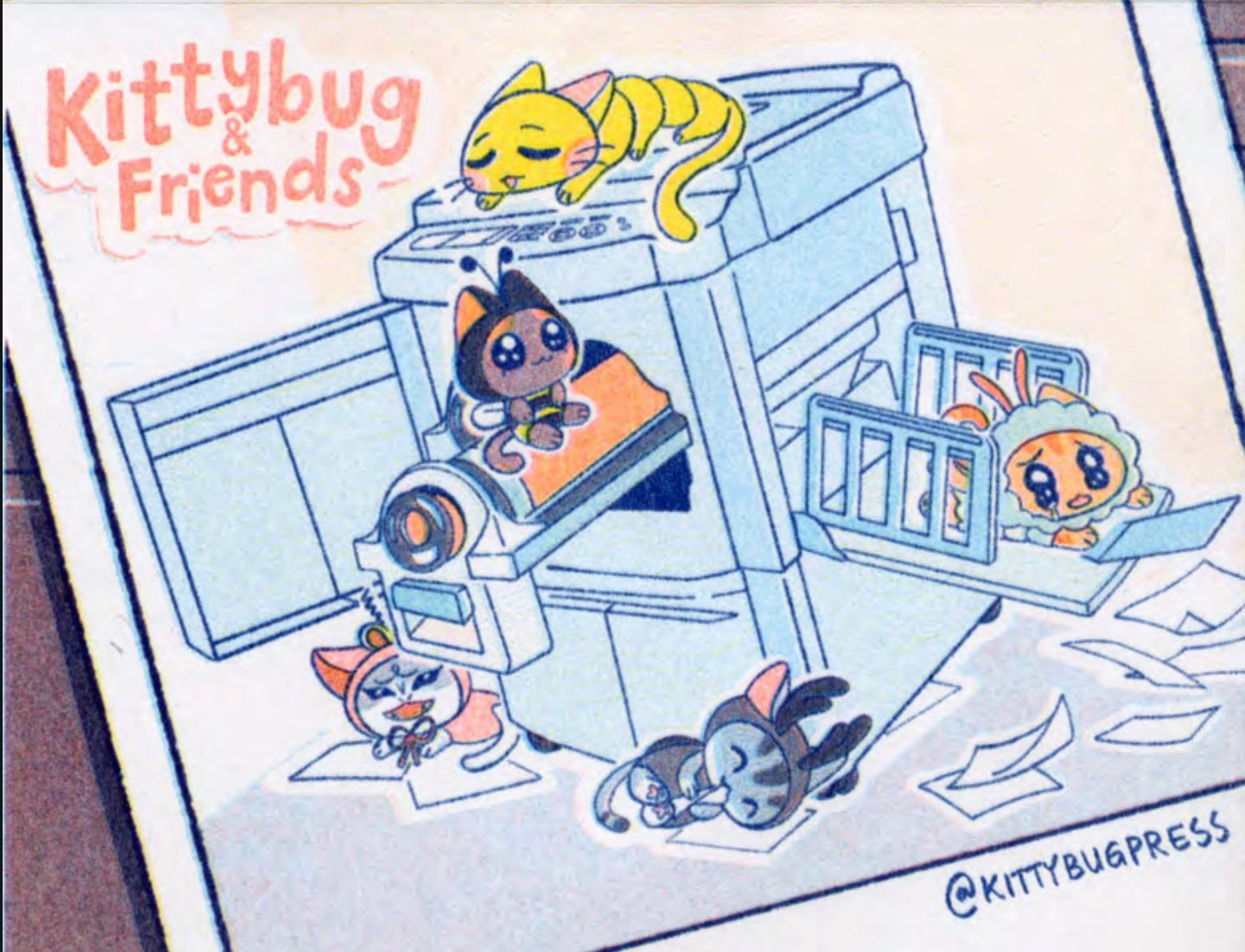 Kittybug & Friends zine