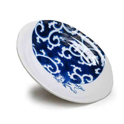 Shichita Japanese Ceramic Cat Plates