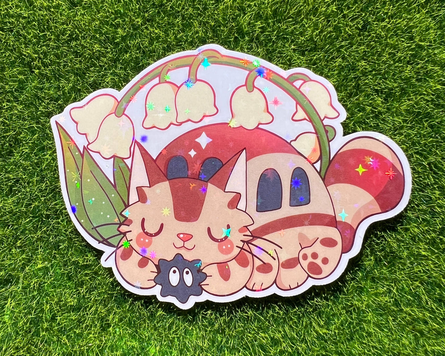 Mothers Of Orion - Spring Ghibli Sticker Cat Bus